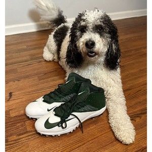 Nike Zoom Code Elite 3/4 TD Football Cleats White/Green 603368-131 US Size 14